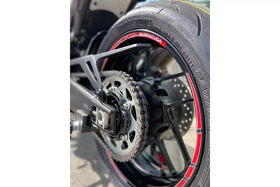 Barracuda RED EDITION Umbau-Kit für Yamaha XSR900 Modelljahr 2022-