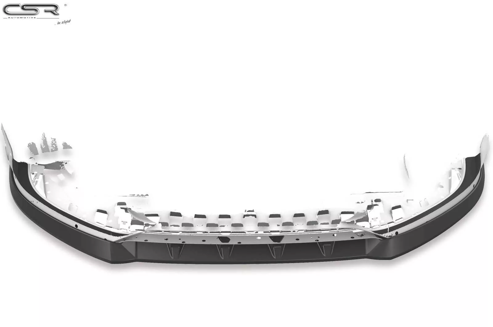 Cup-Spoilerlippe mit ABE für Audi A3 8V Cabrio S-Line vor Facelift CSL453-M Carbon Look (matt)