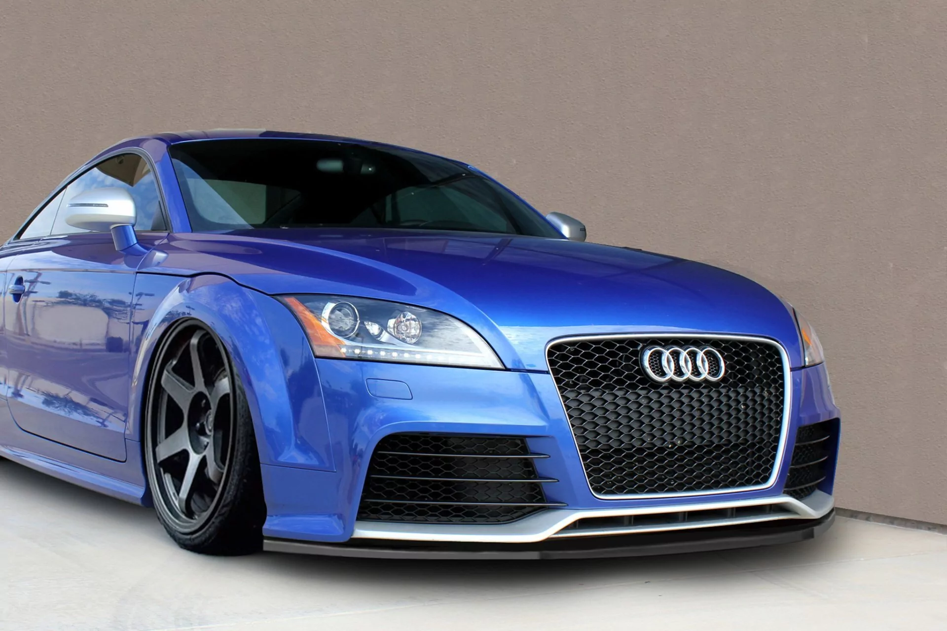 Cup Frontspoilerlippe für Audi TT RS 8J ab Bj. 2009-