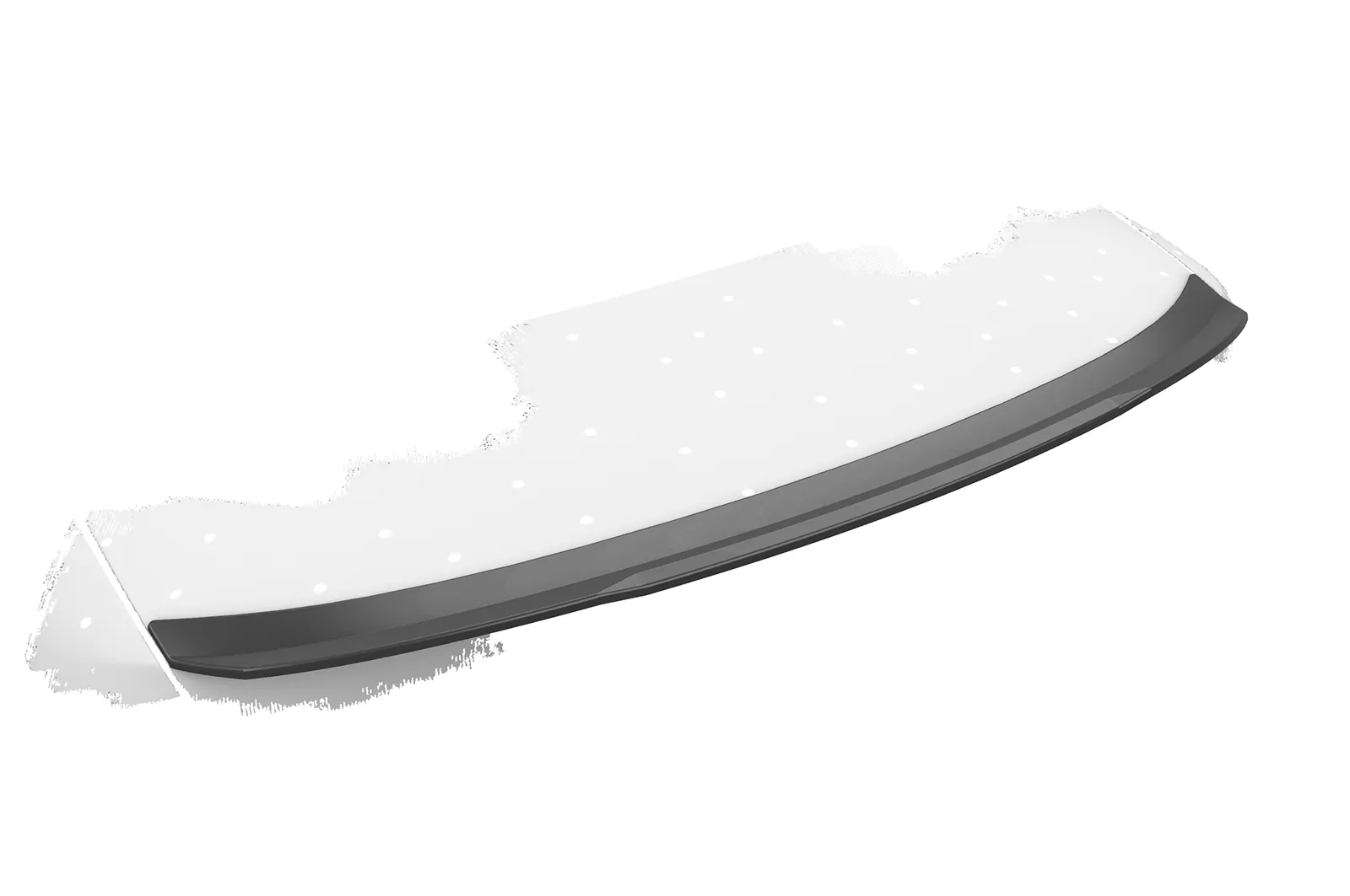 Heckflügel mit ABE für BMW 1er E82 / E88 HF758 Strukturiert (schwarz matt)