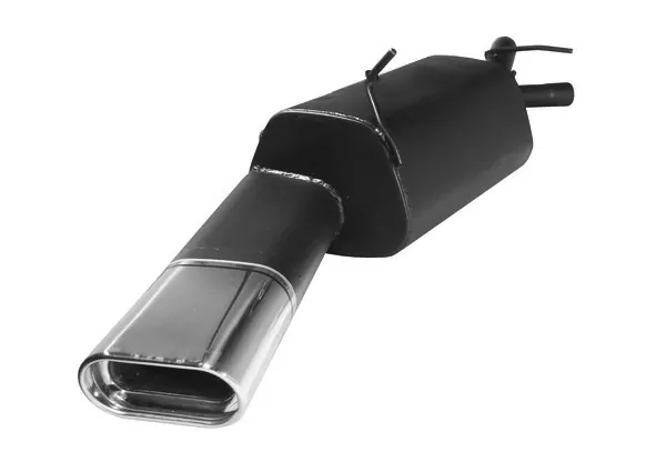 Ulter Sportauspuff für Renault Megane Scenic 1995-2002 - 1 Endrohr Oval 145×75