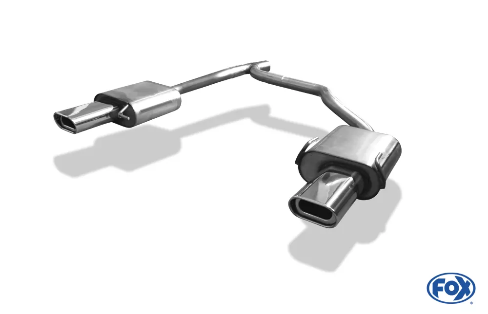 Skoda Octavia Typ 1Z  Endschalldämpfer rechts/links - 135x80 Typ 53 rechts/links