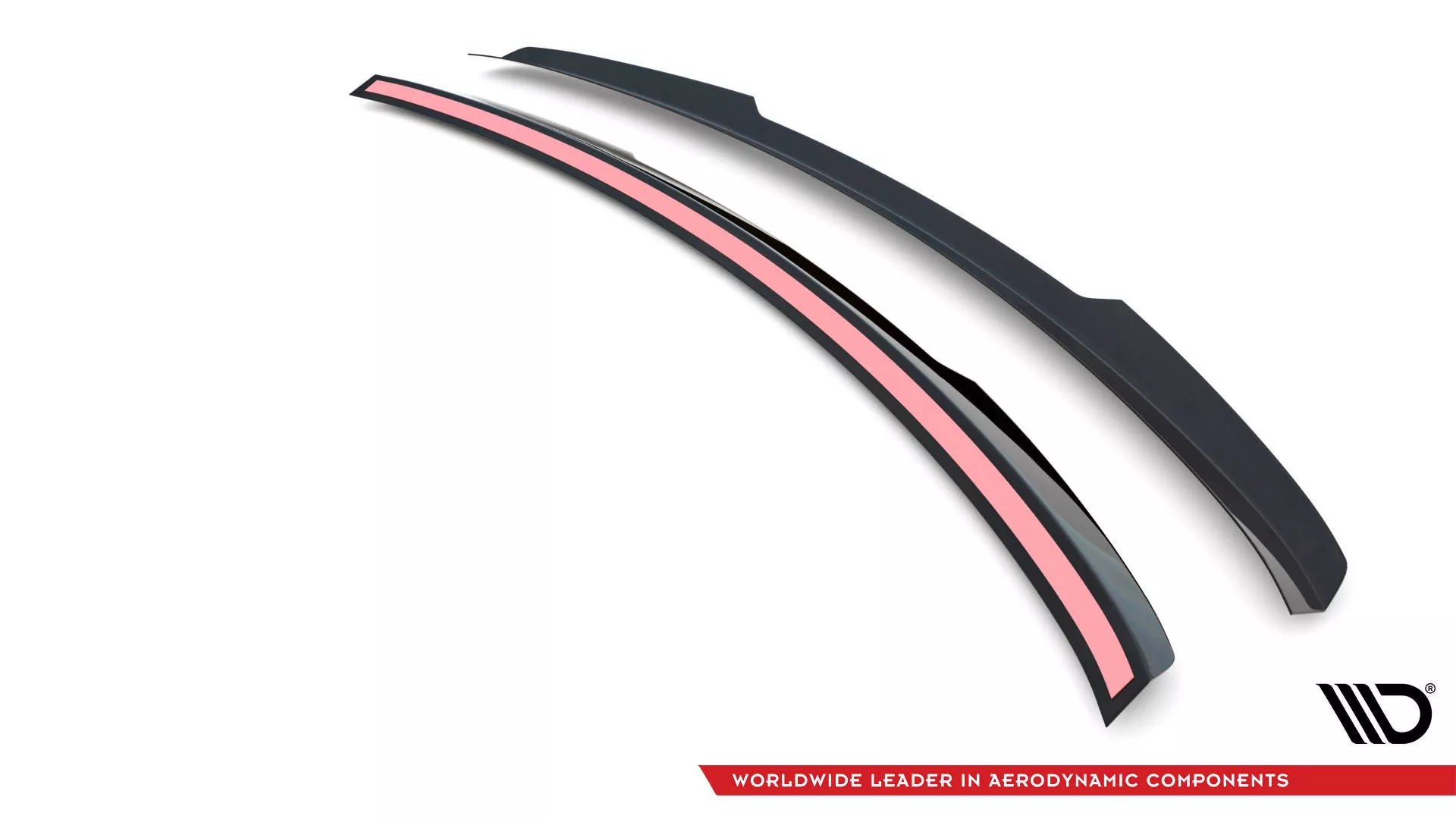 Niedriger Spoiler CAP Für Audi RSQ8 Mk1 Schwarz Hochglanz