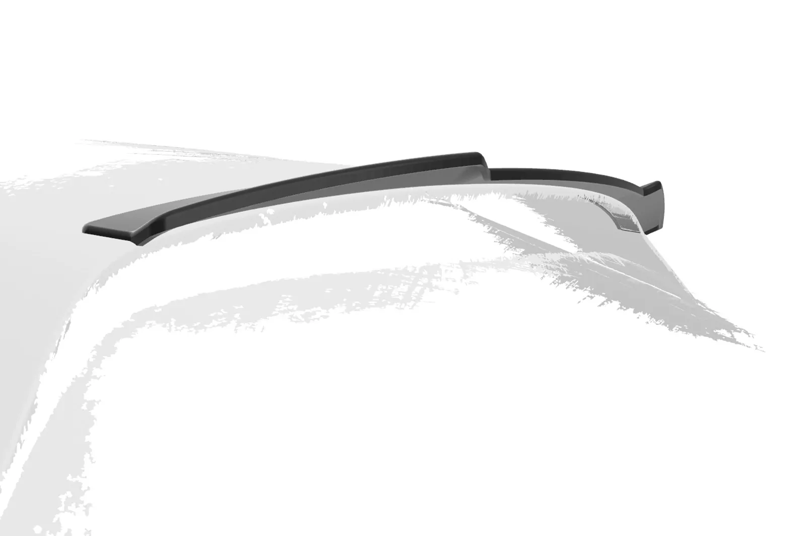 Heckflügel mit ABE für Mazda 3 (Typ BP) Schrägheck HF894 Schwarz Strukturiert