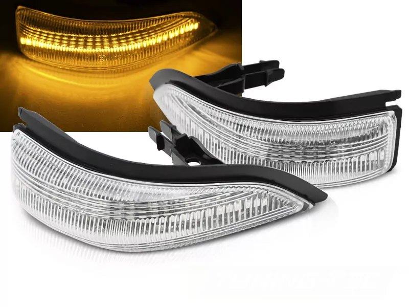 Indicator In The Mirror White Led Fits Toyota Yaris Iii 11-19