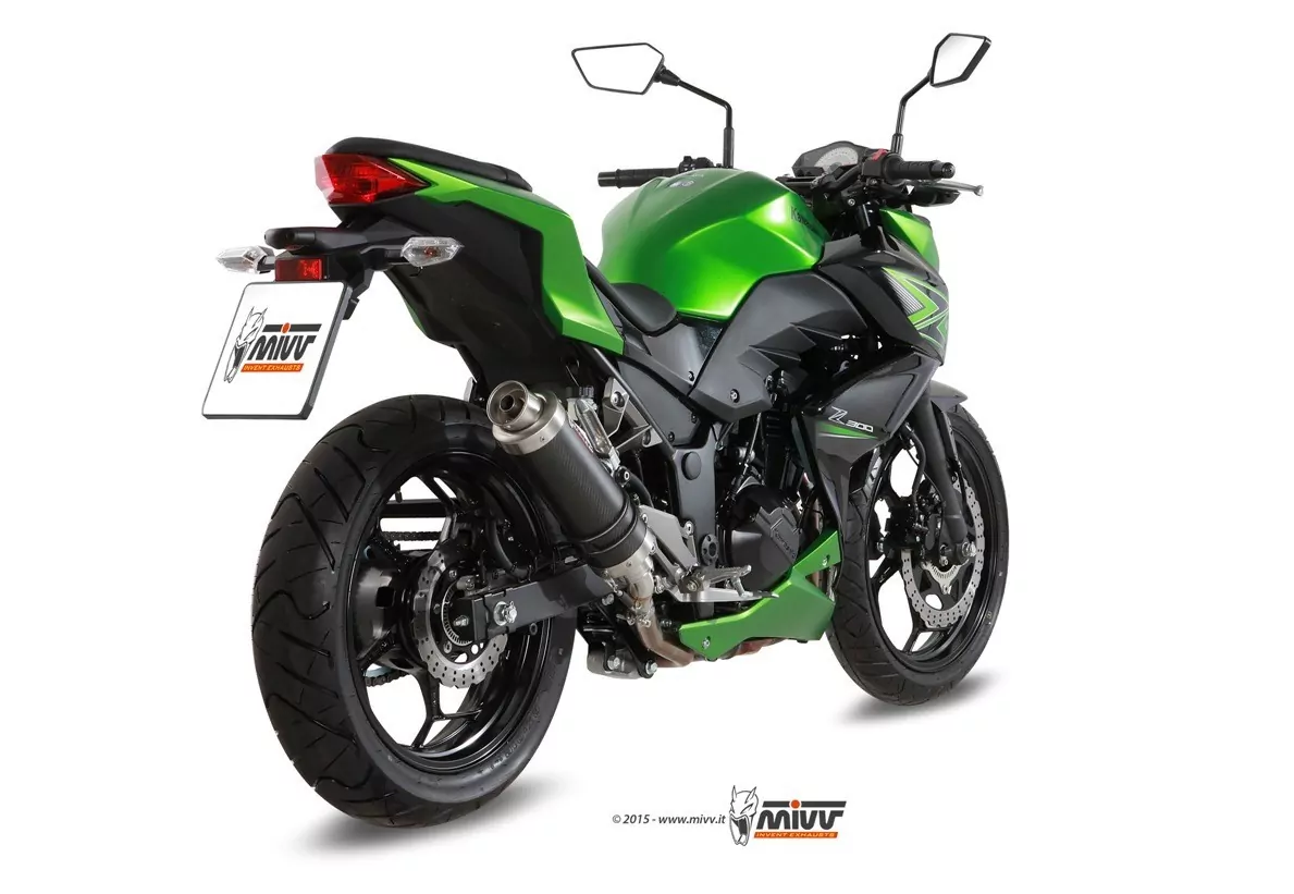 MIVV GP Carbon Kawasaki Ninja 300 R ´13/16 - Z 300 ´15/16