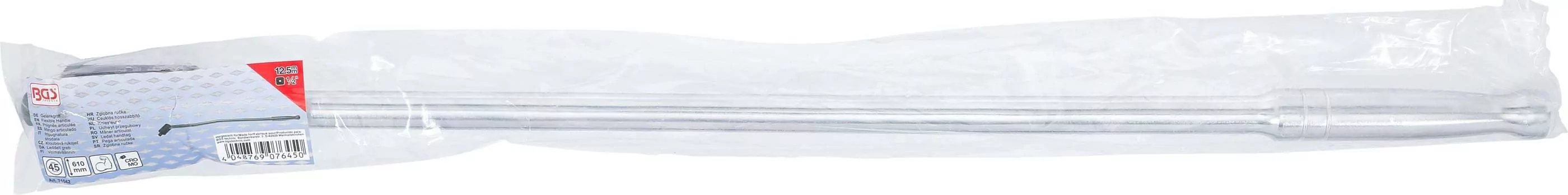 Gelenkgriff mit Umschaltknarre | Abtrieb Außenvierkant 12,5 mm (1/2") | 610 mm