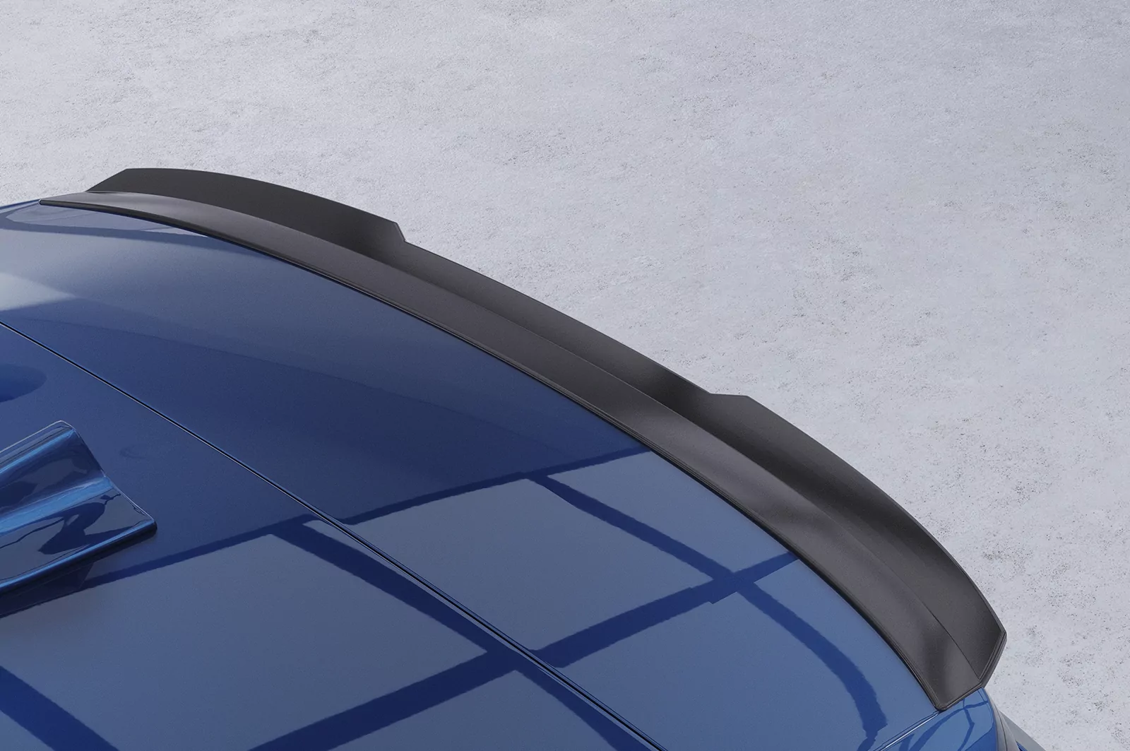 Heckflügel mit ABE für BMW X1 F48 HF668 Strukturiert (schwarz matt)