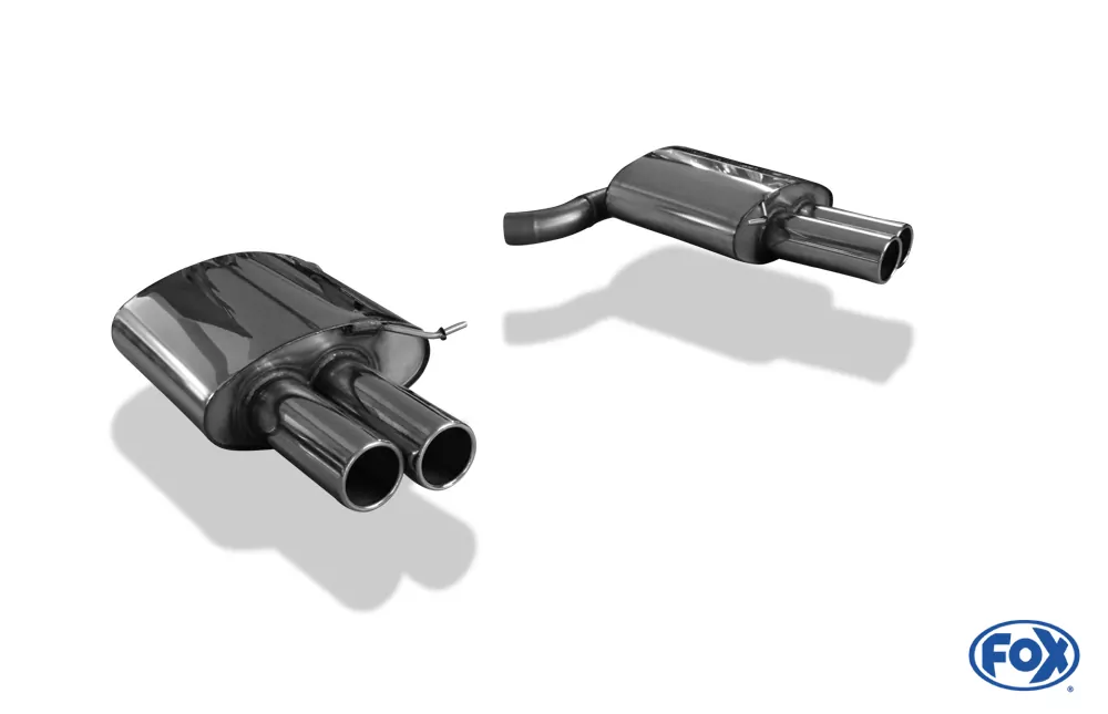 BMW F12/F13/F06 - 640i mit M-Paket  Endschalldämpfer rechts/links - 2x90 Typ 12 rechts/links