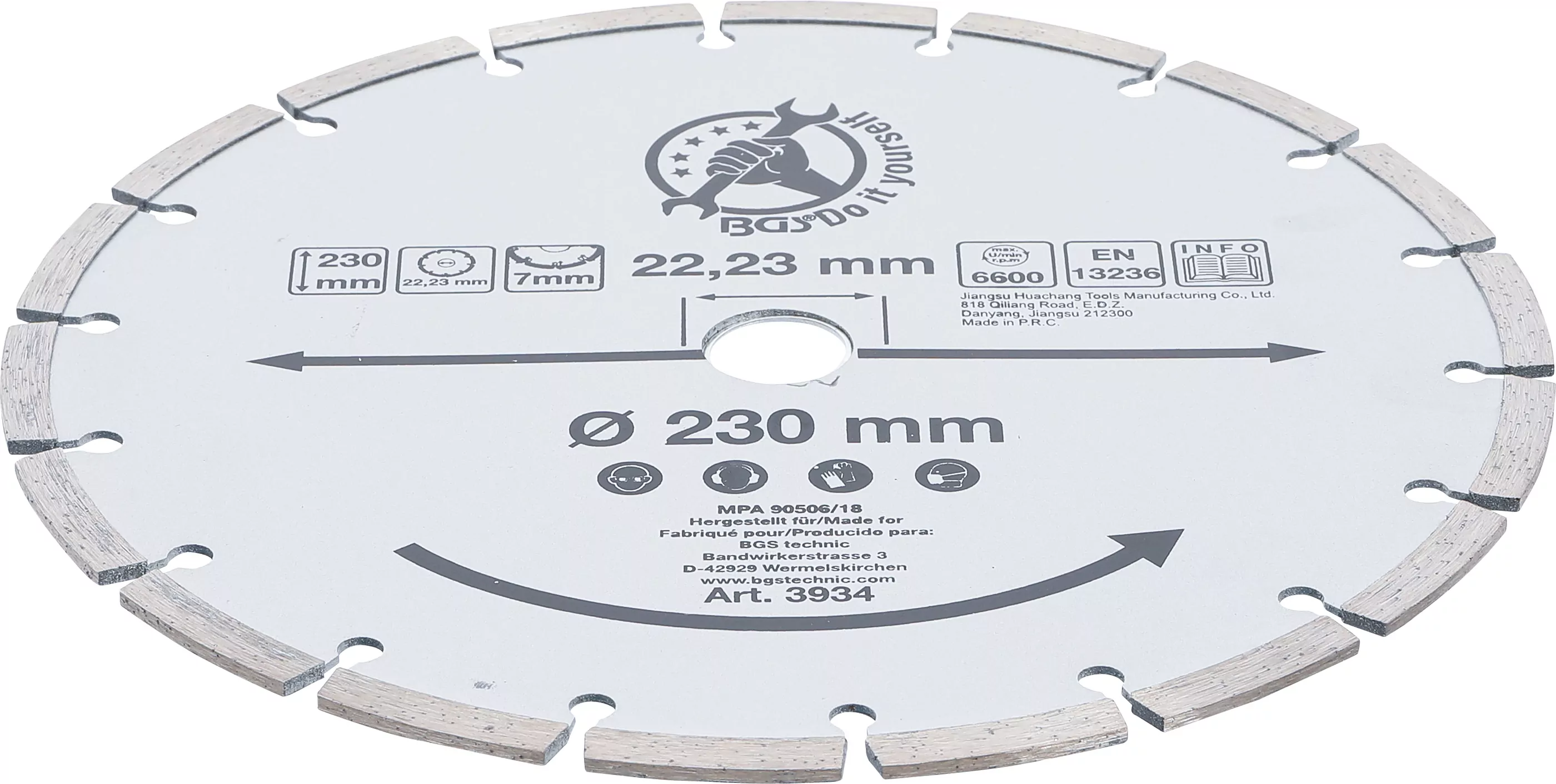 Segment-Trennscheibe | Ø 230 mm