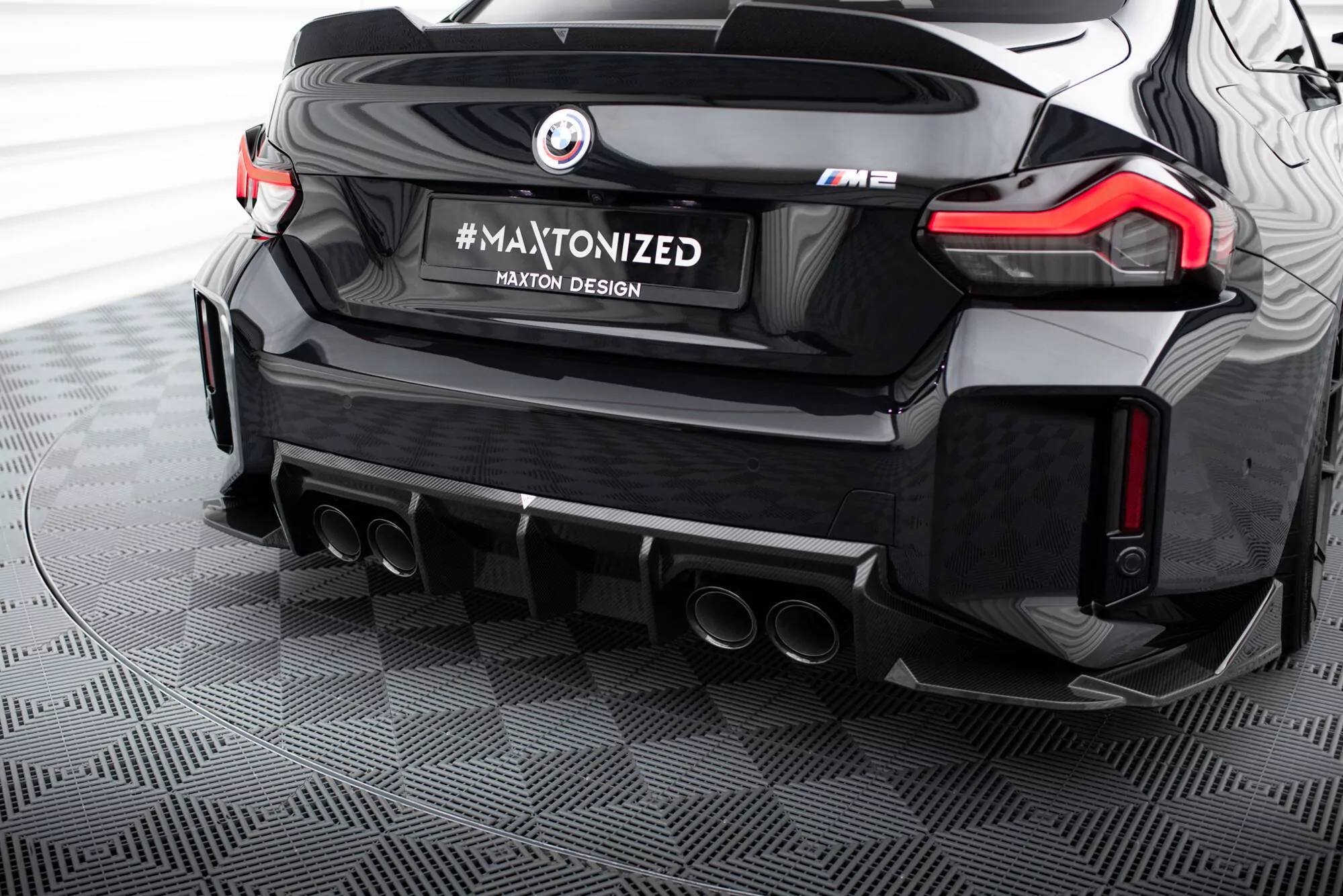 Prepreg Carbon Fiber Diffusor Heck Ansatz Für BMW M2 G87