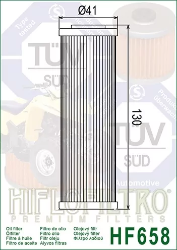 Hiflo Ölfilter Hf658
