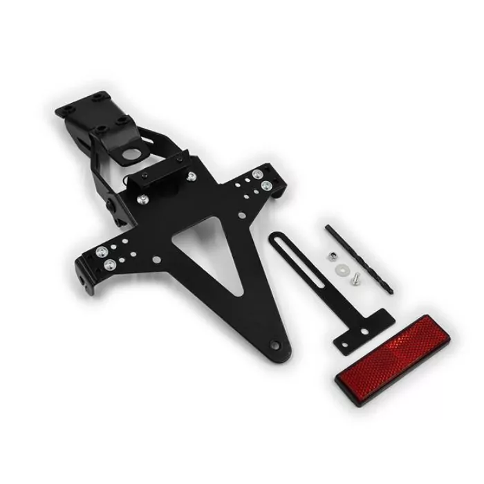 Kennzeichenhalter-Set | HONDA CB500F/CBR500R |16- verstellbar | inklusive Reflektor | Halter | KZB