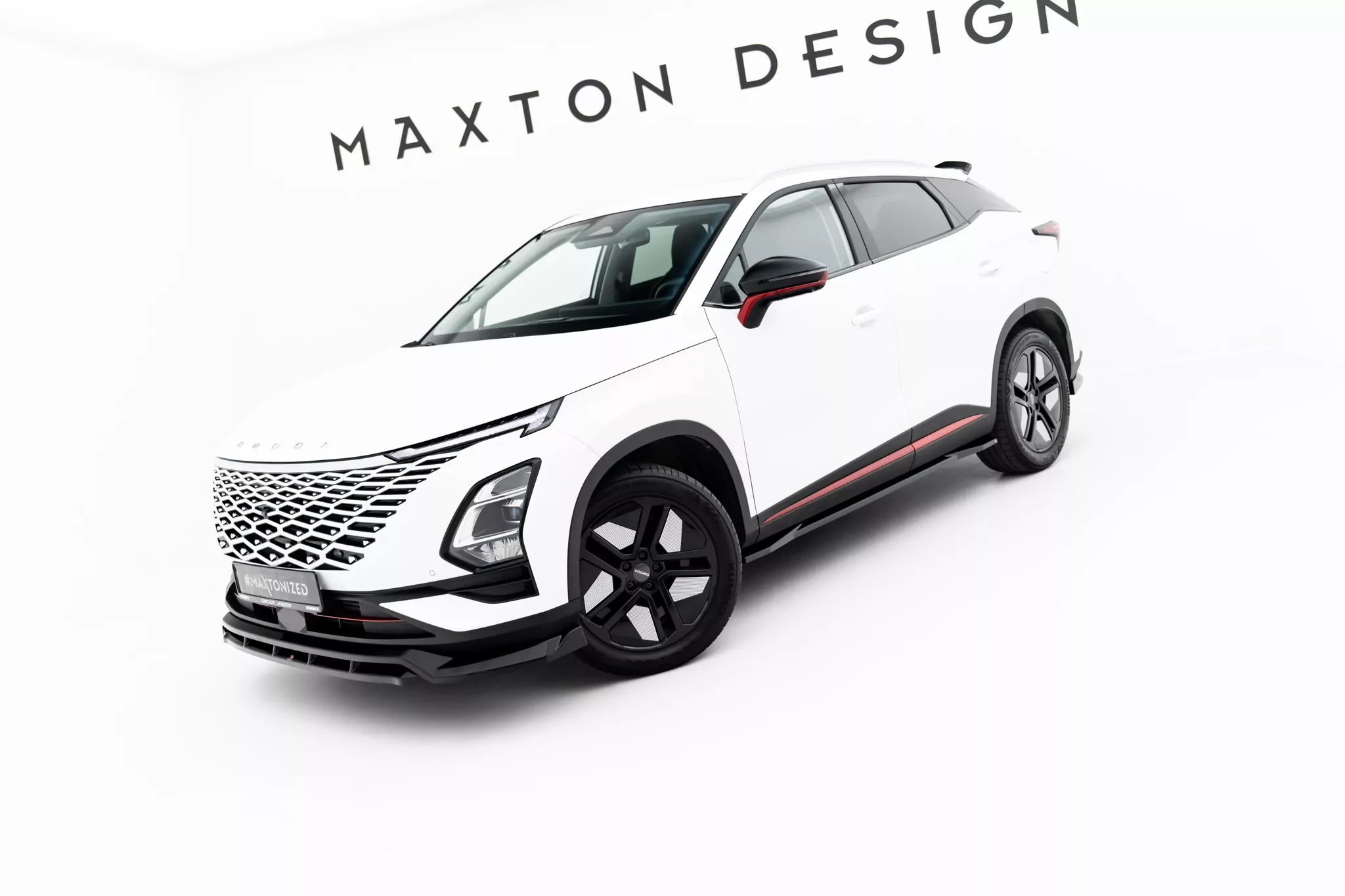 Seitenschweller Ansatz Für Omoda 5 Mk1 Schwarz Hochglanz