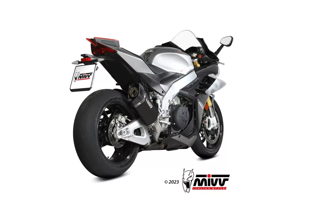 MIVV SR-1 Titan Schwarz Aprilia TUONO V4 1100-RSV 4 21-23