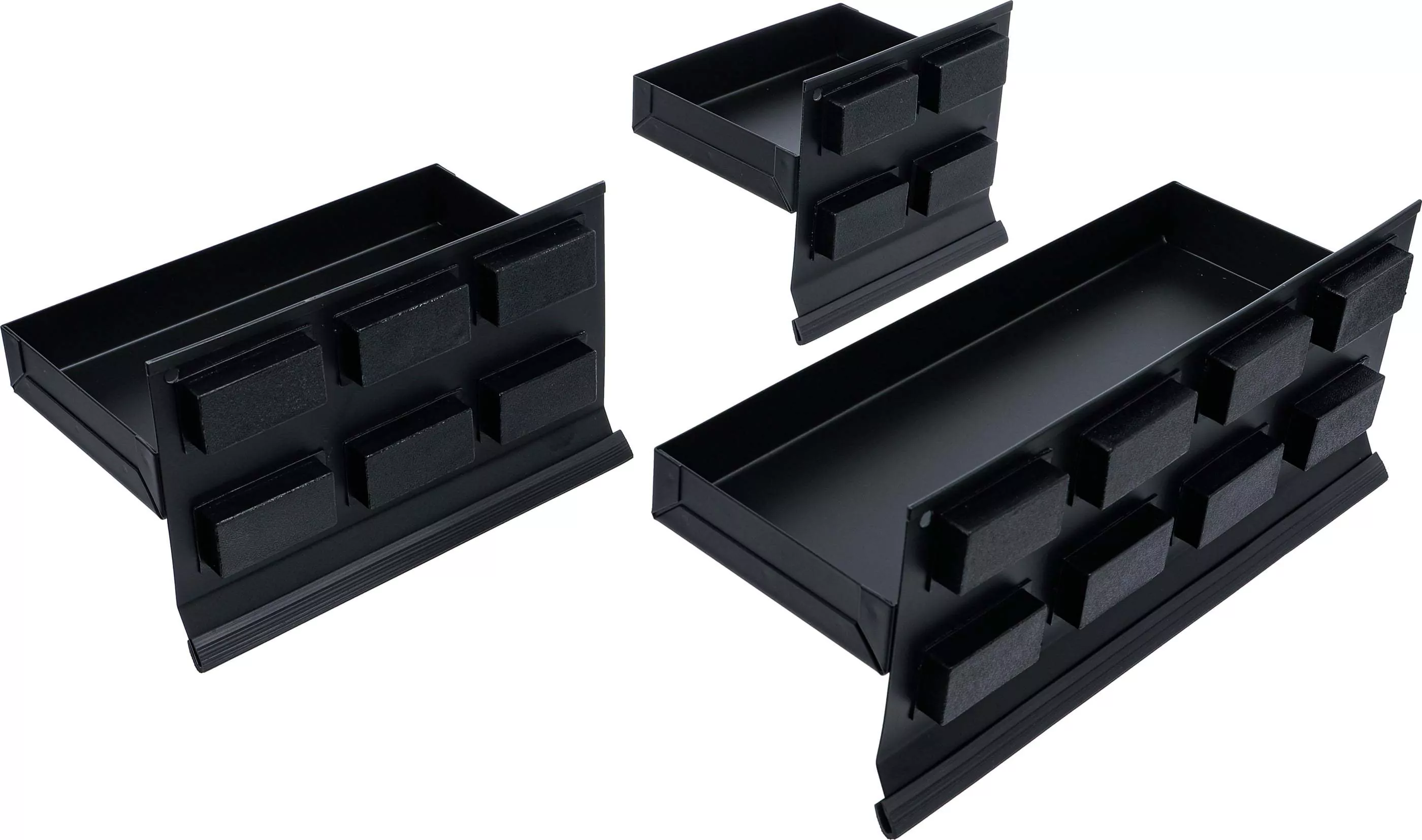Magnet-Ablagen-Satz | 150 / 210 / 310 mm | 3-tlg.