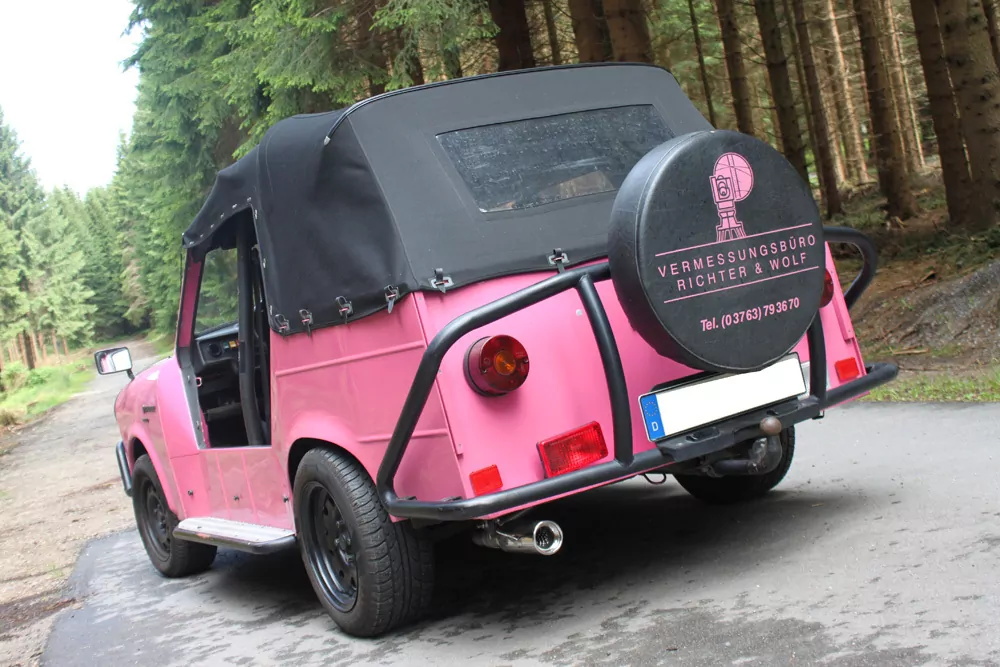 Trabant 1.1 Kübelwagen  Endschalldämpfer - 1x80 Typ 13