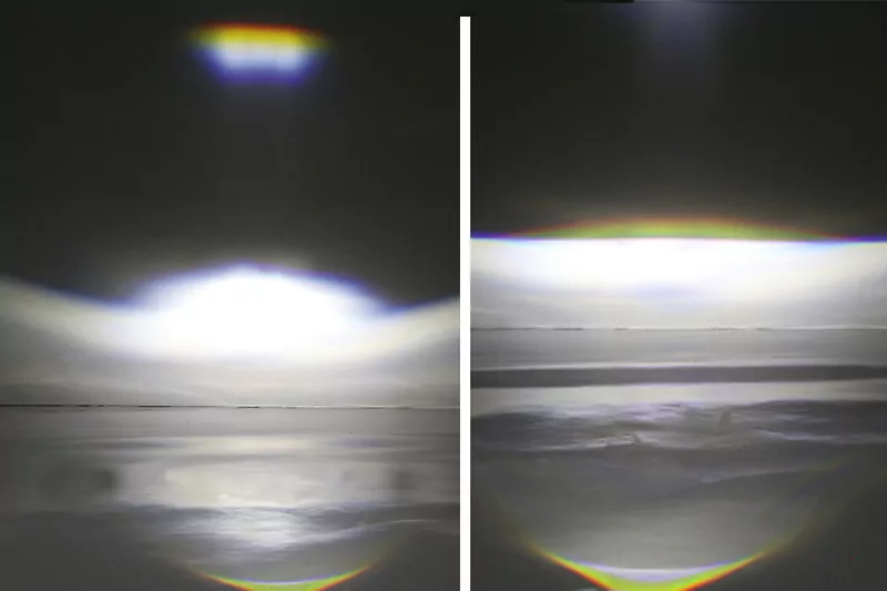 HIGHSIDER pro 45 mm Scheinwerfer Dual-Stream LED Schwarz E-Geprüft (1Stck)