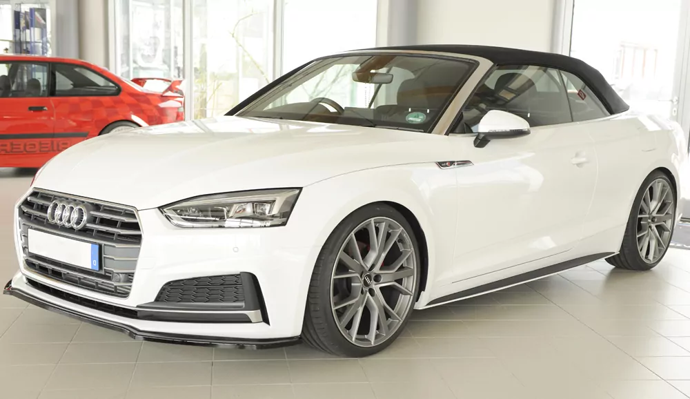 Rieger Seitenschwelleransatz für Audi A5 S5 (B9/F5) | Cabrio 11.16-12.19 (bis Facelift) nur für S-Line-Schweller