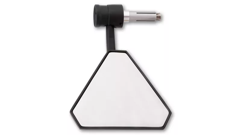 HIGHSIDER pro Bar End Mirror Montana-RIM Black With LED Indicator (1pc)