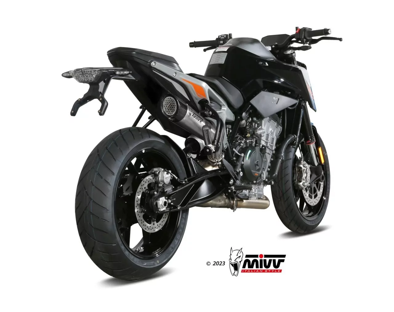 MIVV X-M5 Titan Schwarz KTM 790 DUKE 18-20 - 790-890 DUKE 23-