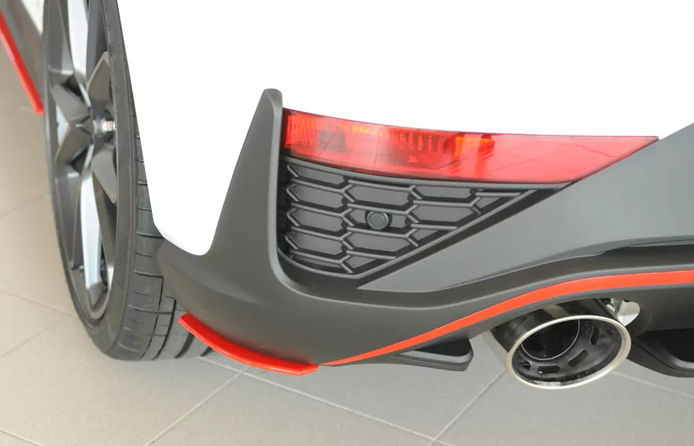 Rieger Heckschürzenansatz seitlich links für Hyundai i30 N-Performance  (PDE) 5-tür. (Schrägheck) 05.21- (ab Facelift)