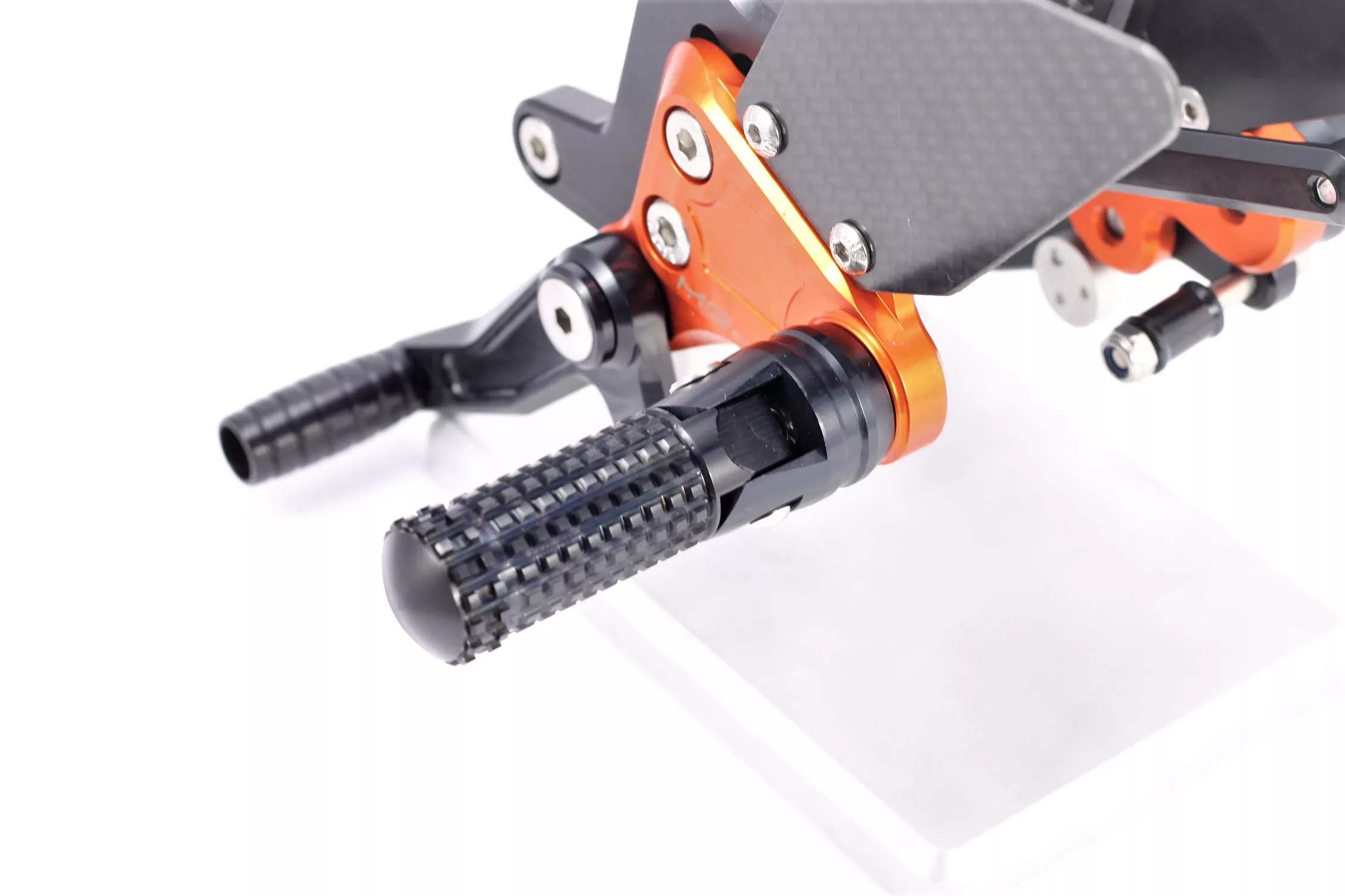 MG Biketec Sportfussrastenanlage / Rastenanlage / Fussrastenanlage mit ABE, gültig in D - A - CH für KTM 1290 Super Duke GT ab 2016-2020