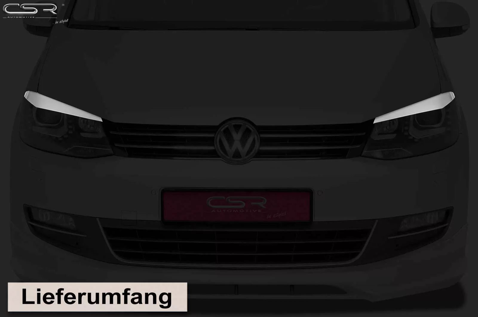 Scheinwerferblenden für VW Sharan II / Seat Alhambra II SB254