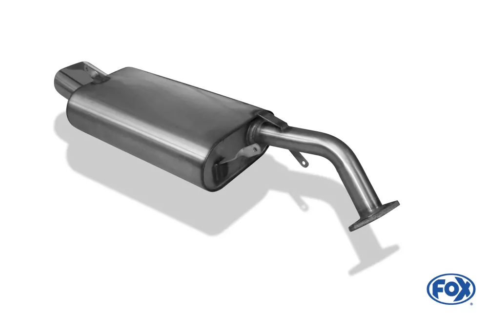 Volvo V40/ S40  Endschalldämpfer - 135x80 Typ 53