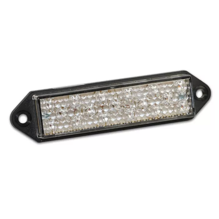 Led-rücklicht Superflat Mit Befestigungslaschen Ohne Kzb, Maße: B 95 X H 10,5 X T 25 Mm, E-geprüft