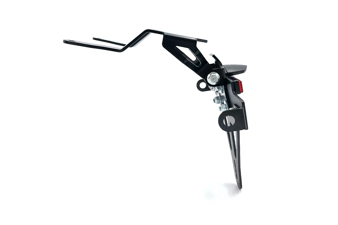 alpha Technik Kennzeichenhalter für KTM 790 Adventure ab Modelljahr 2019 und KTM 890 Adventure ab Modelljahr 2021-