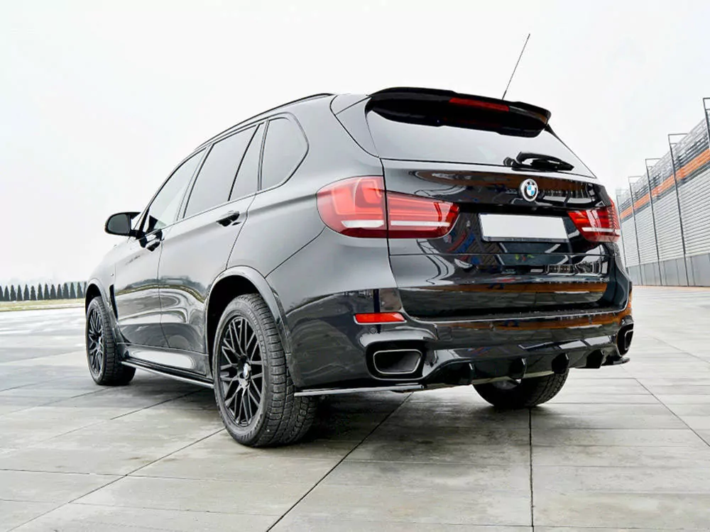 Seitenschweller Ansatz Passend Für Passend Für BMW X5 F15 M50d Schwarz Hochglanz Schwarz Hochglanz