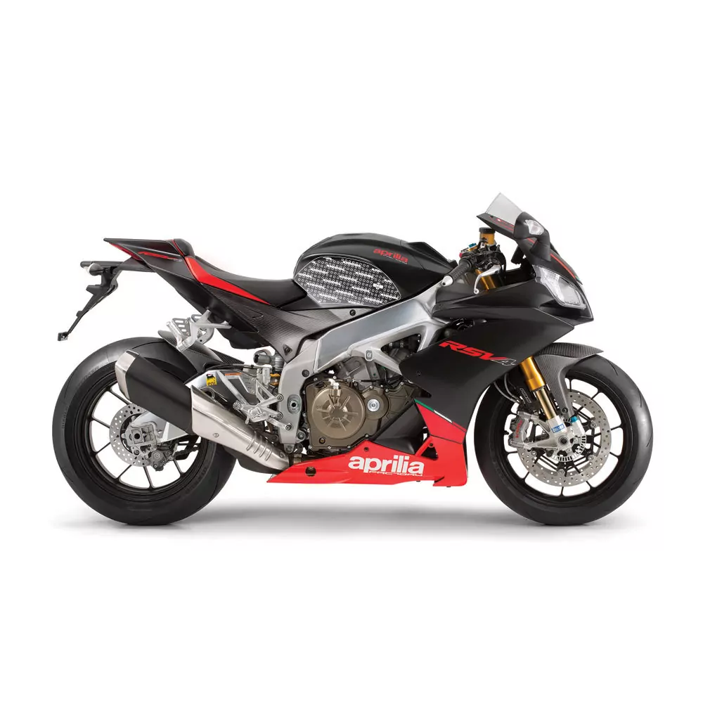Stompgrip Traction Pad Volcano für Aprilia RSV 1100 / R / Factory 20 Klar