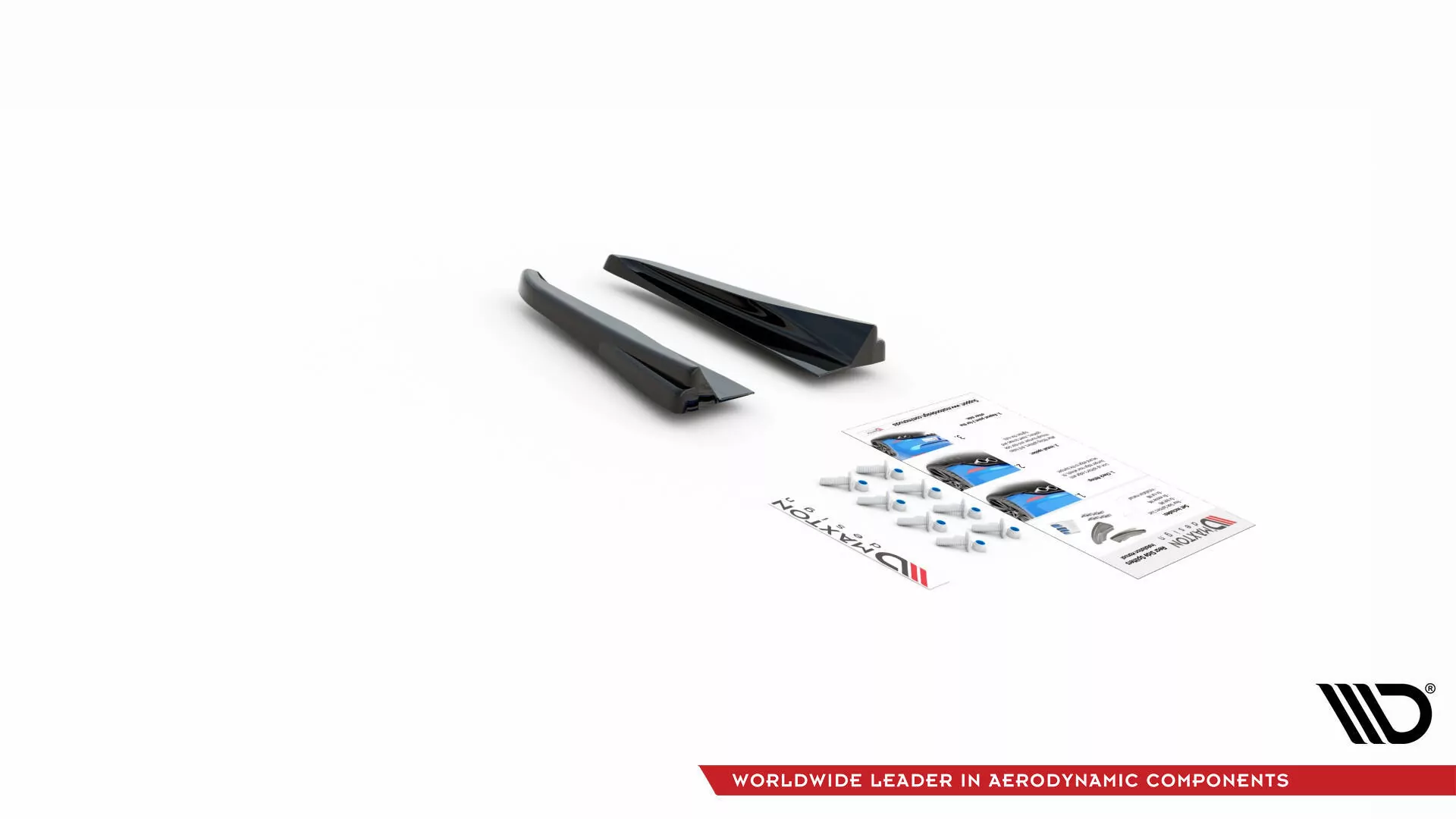 Heck Ansatz Flaps Diffusor Passend Für Audi RSQ3 F3 Schwarz Hochglanz