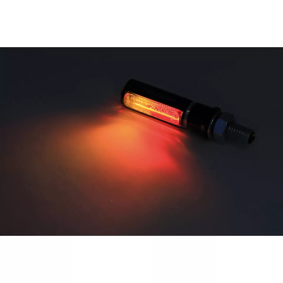 HIGHSIDER pro Conero LED Rück-, Bremslicht, Blinker Schwarz/Getönt 3in1, E-Geprüft (Paar)