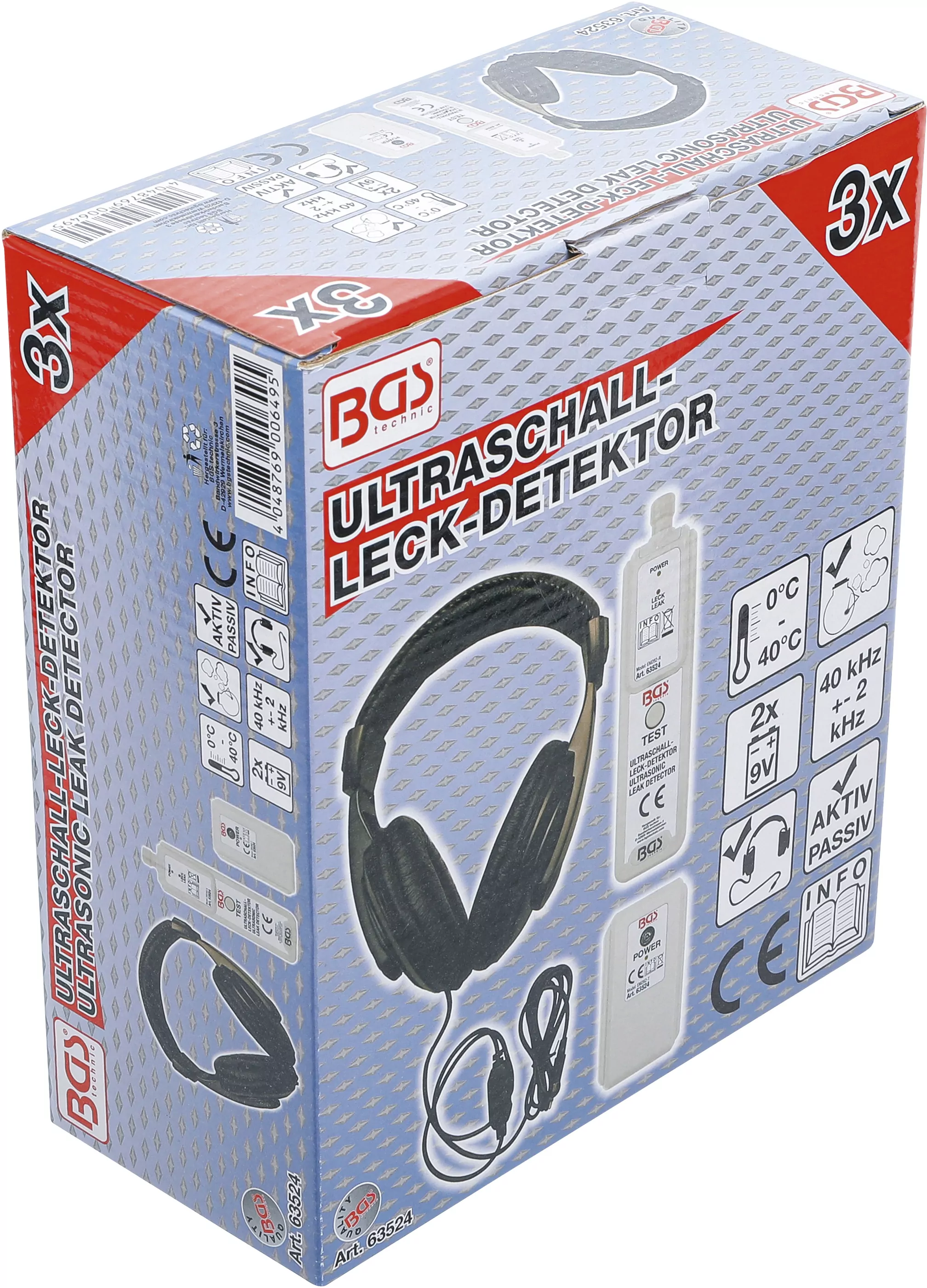 Ultraschall-Leck-Detektor für Gas-, Luft-, Wasserbehälter