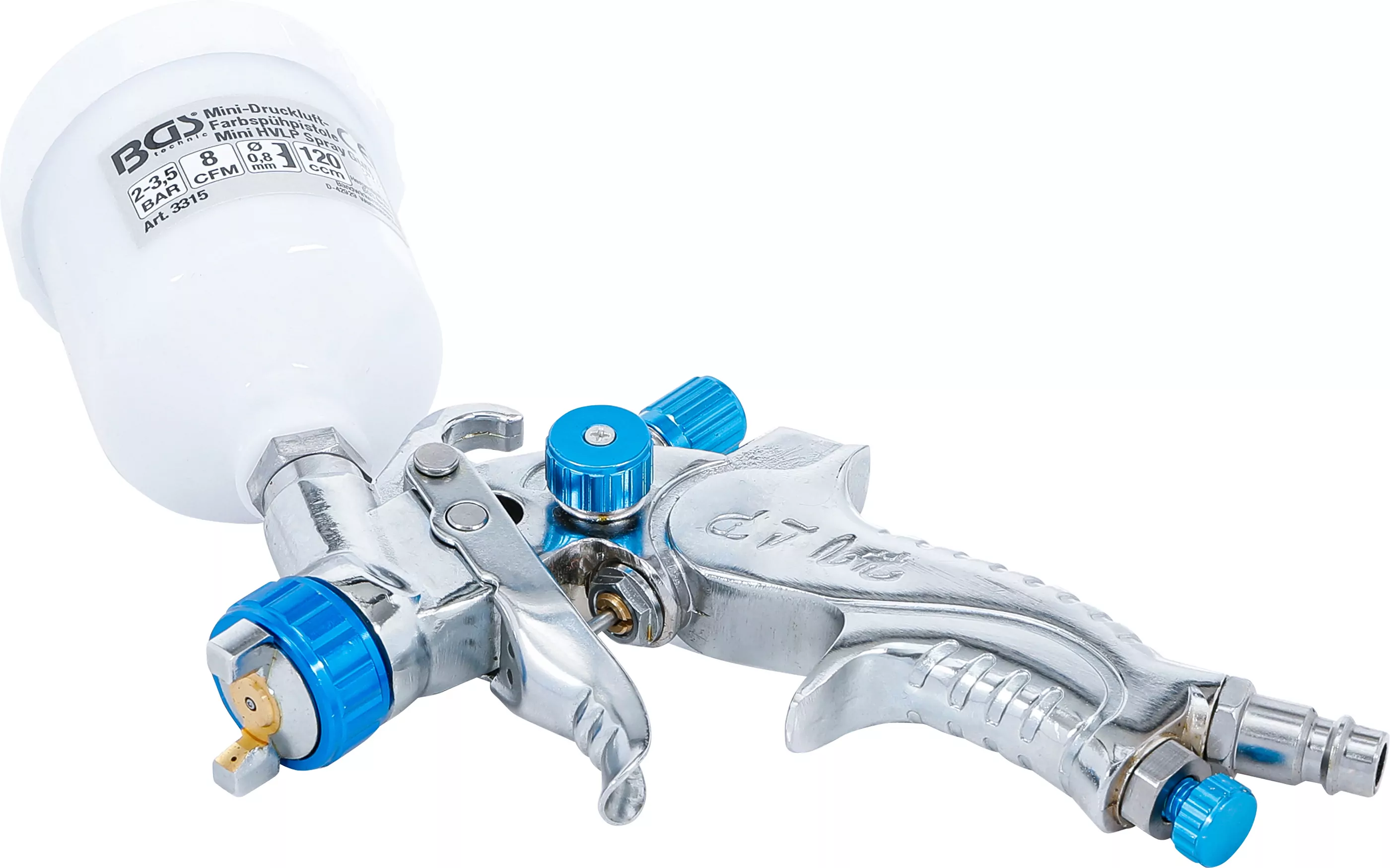 Mini-Druckluft-Farbsprühpistole | 120 cm³