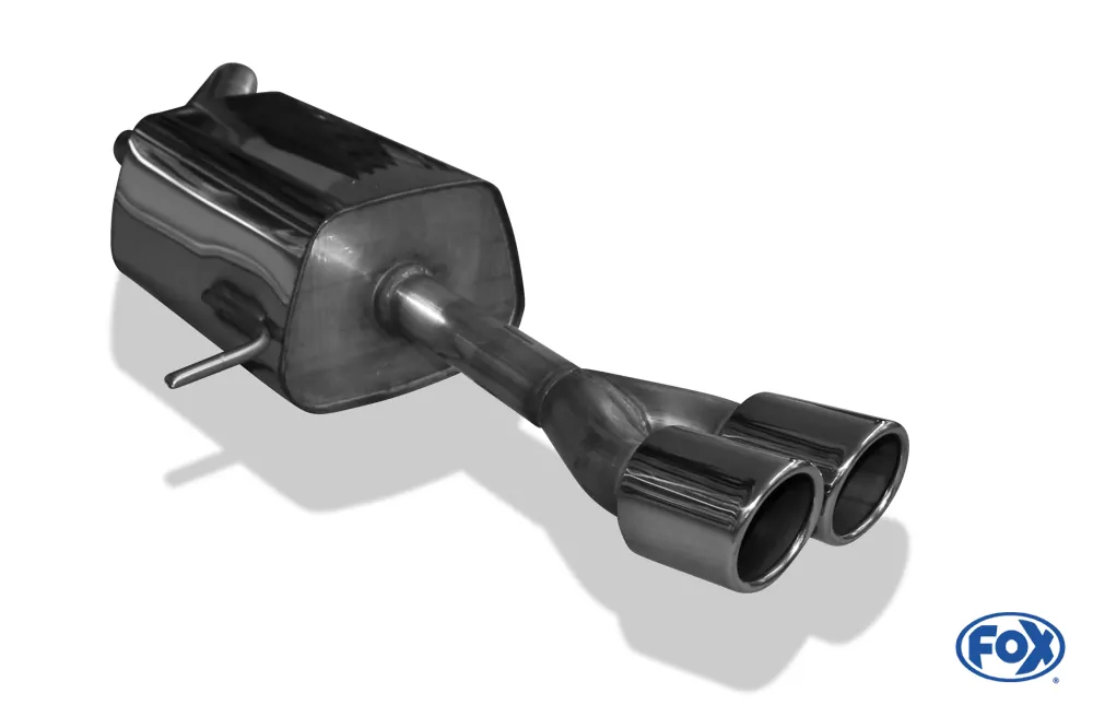 Renault Clio IV GT  Endschalldämpfer - 2x76 Typ 16