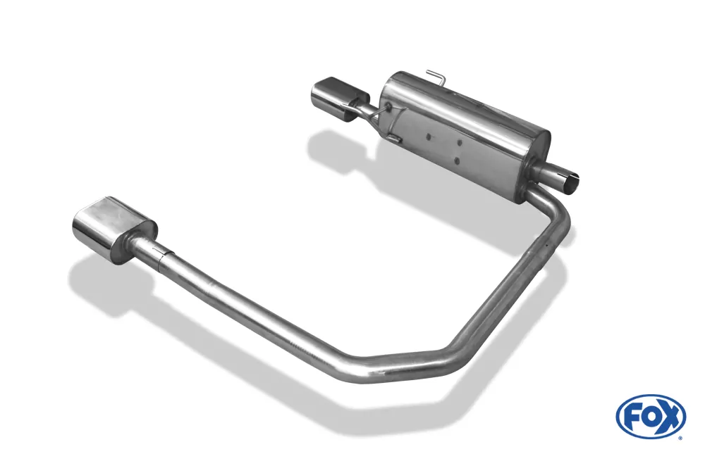 Opel Astra H/ Astra H GTC  Endschalldämpfer Ausgang rechts/links - 135x80 Typ 53 rechts/links