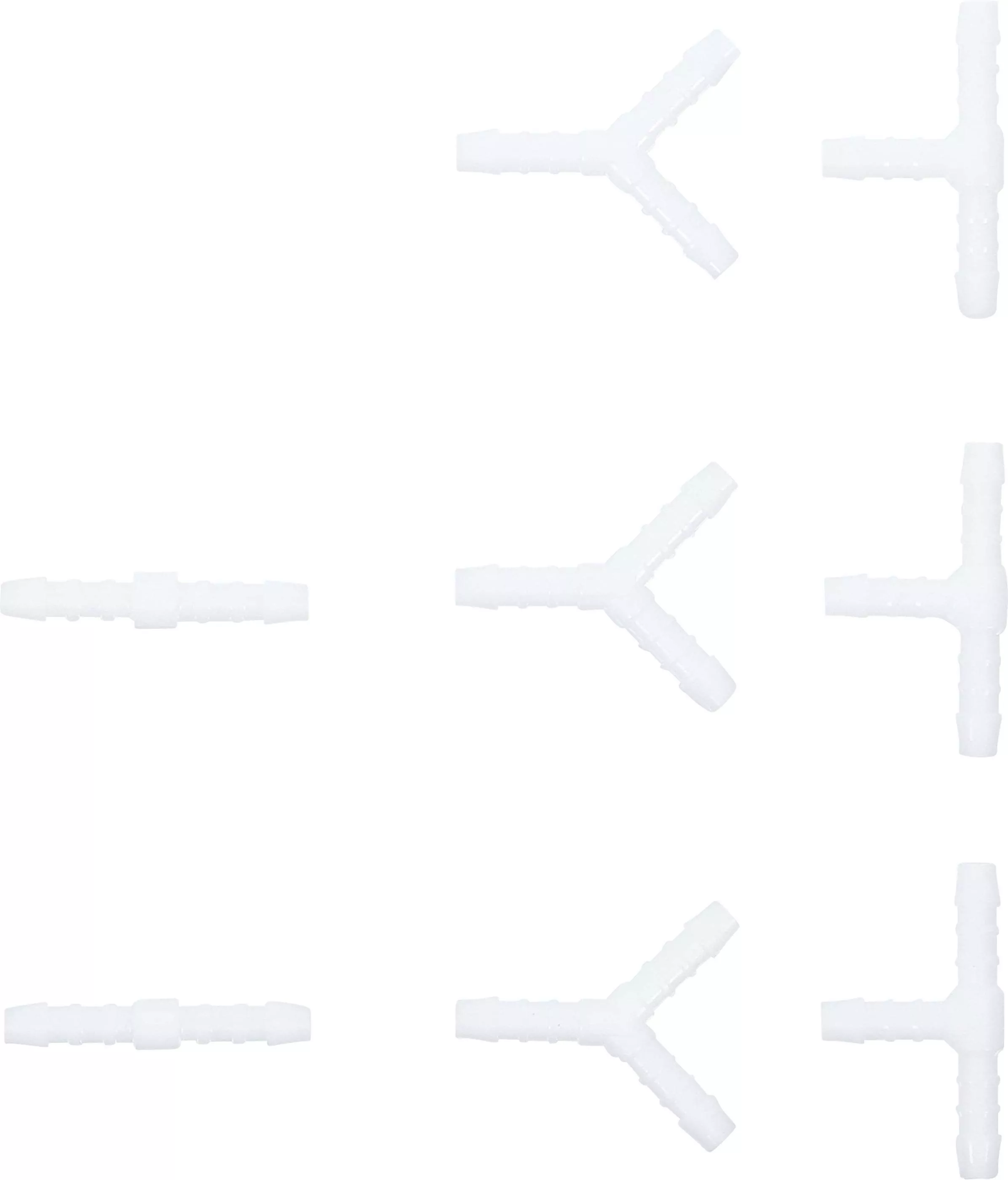 Schlauchverbinder-Sortimente | kraftstoffbeständig | 6 mm | 8 tlg.