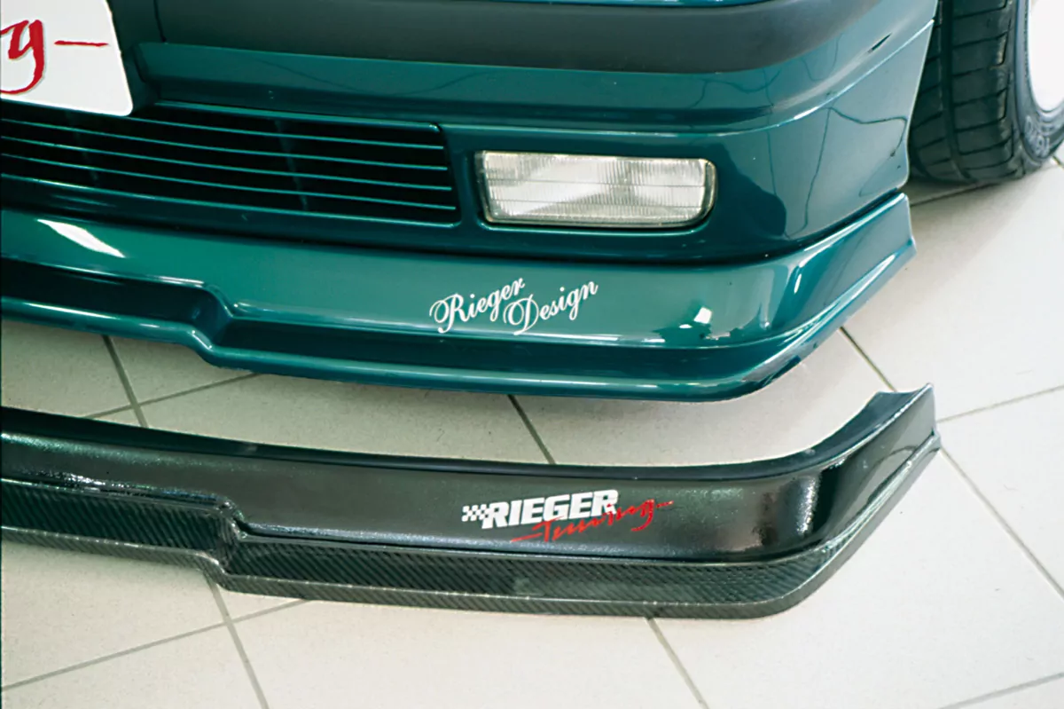 Rieger Spoilerlippe für BMW 3er E36 - Coupé   carbon optik