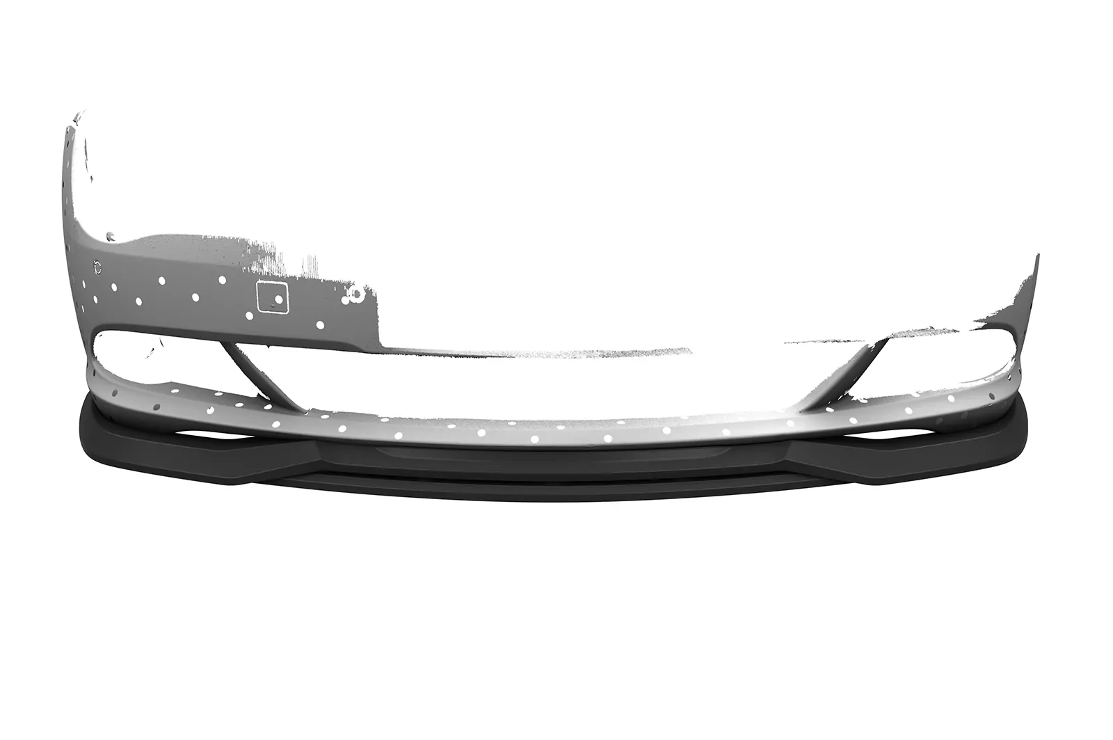 Cup-Spoilerlippe mit ABE für BMW 6er E63 / E64 CSL856 Schwarz Strukturiert