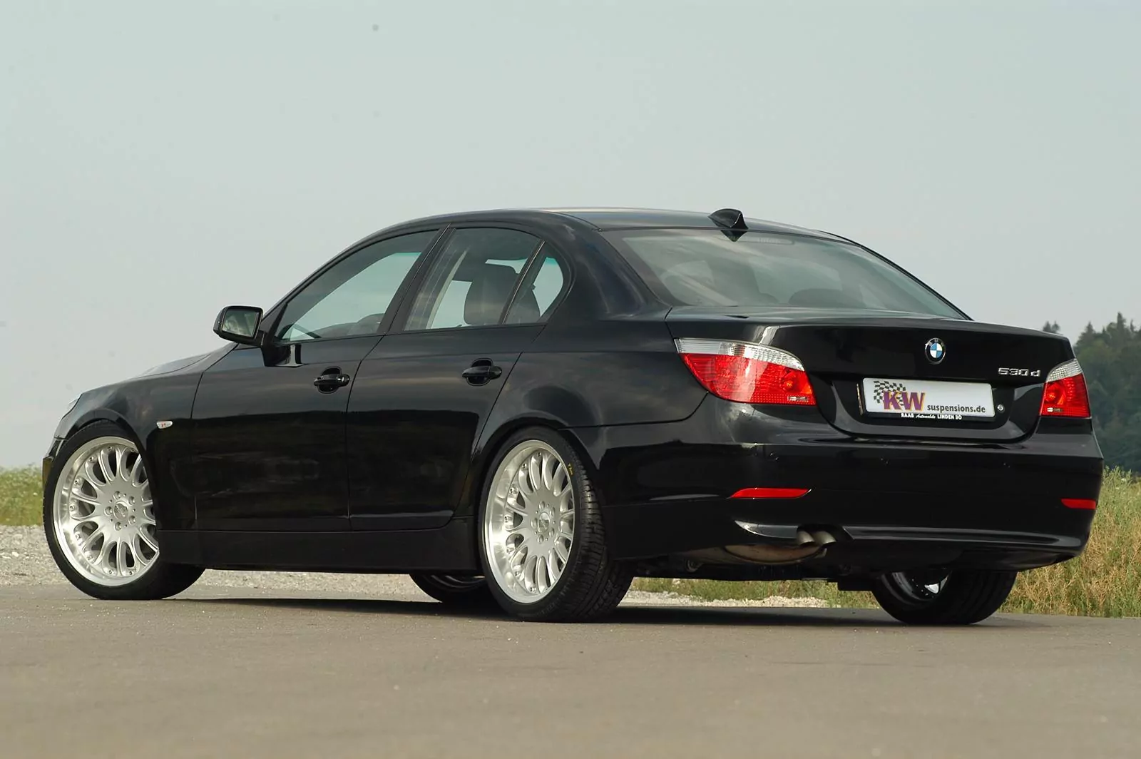 KW Gewindefahrwerk V1 inox BMW 5er (E60) 560L, 560X, M5/M6, M560 12/2001-03/2010