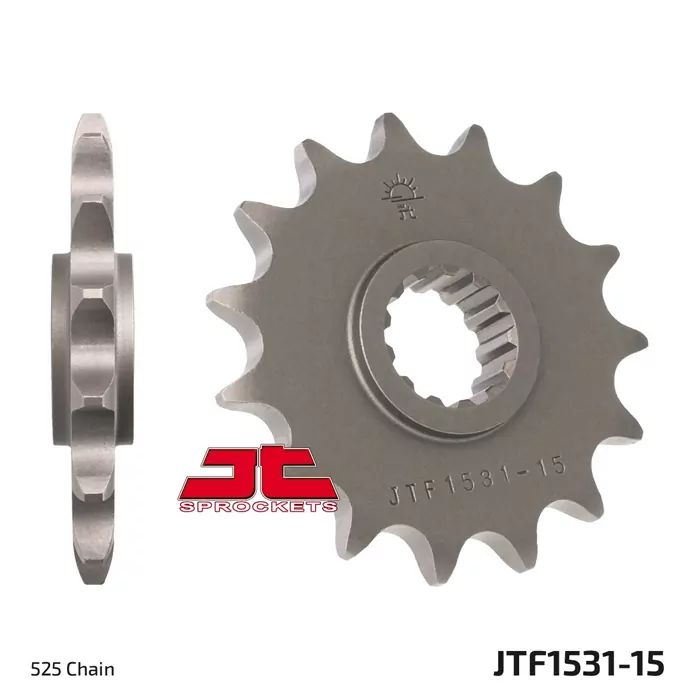 Ritzel 15Z  |  525 Feinverz. Innen Ø 21,6/25
