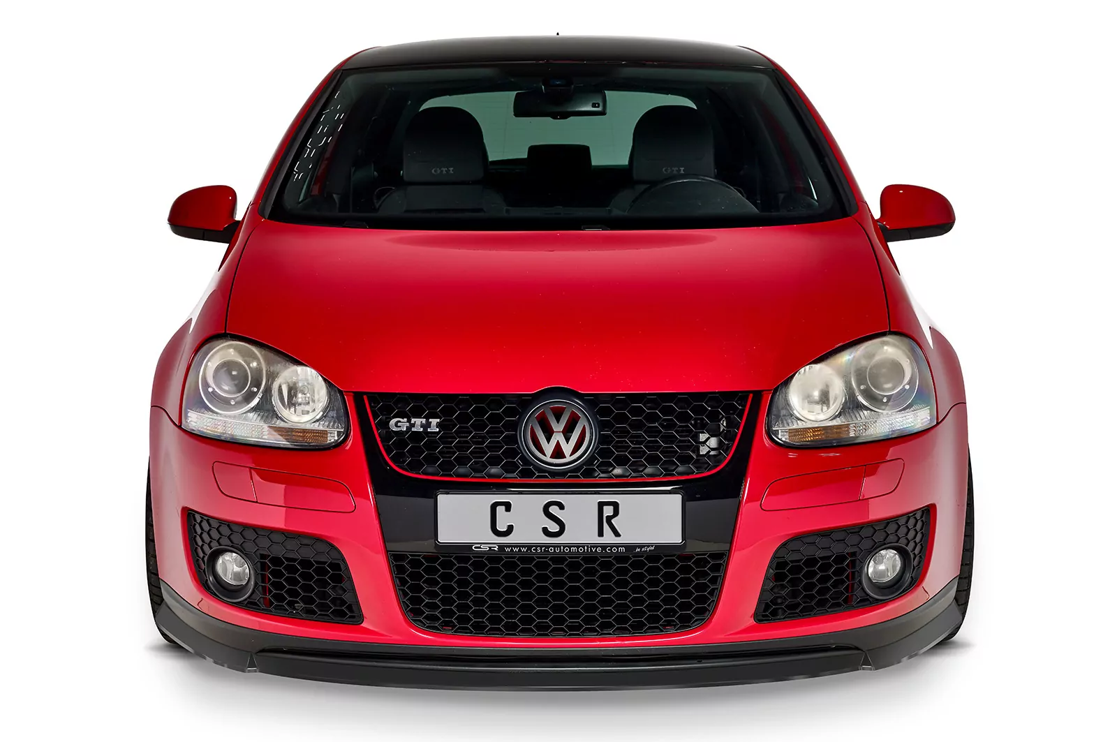 Cup-Spoilerlippe mit ABE für VW Golf 5 GTI/GT CSL382 Strukturiert (schwarz matt)