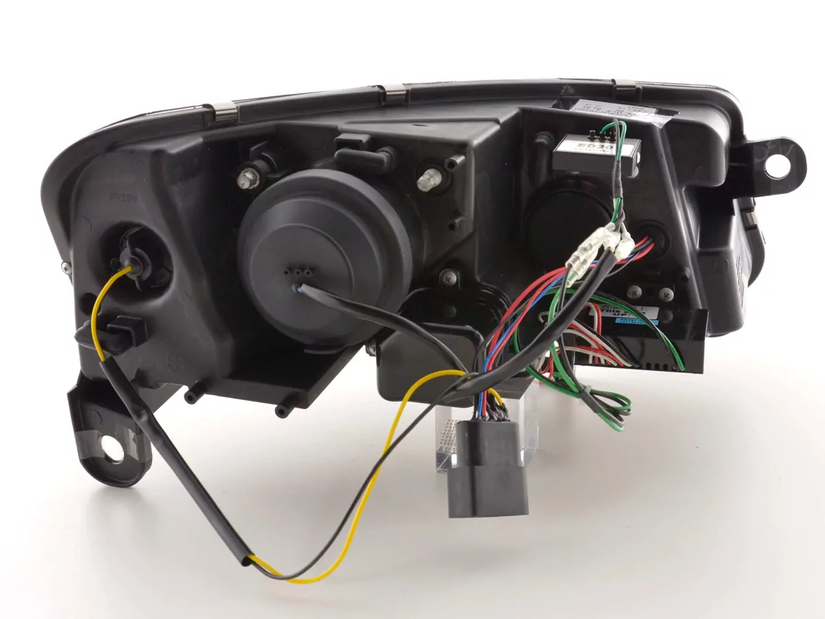 Scheinwerfer Set Daylight LED TFL-Optik Audi A6 Typ 4F Bj. 04-08 schwarz