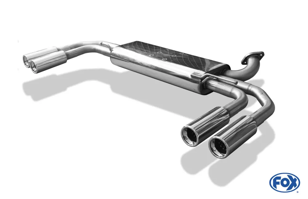 Mercedes V-Klasse W447  Endschalldämpfer quer Ausgang rechts/links  - 2x80 Typ 13 rechts/links