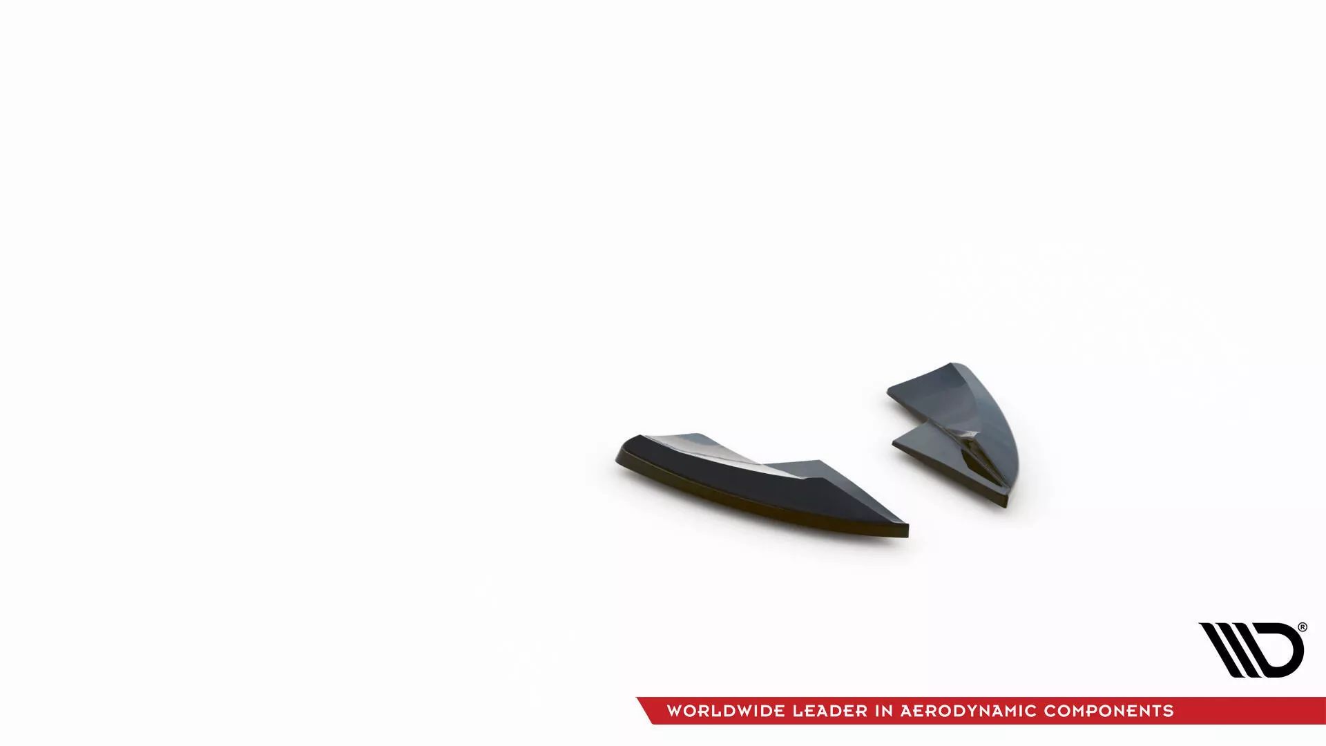 Heck Ansatz Flaps Diffusor V.2 Für Opel Astra GTC OPC-Line J Schwarz Hochglanz