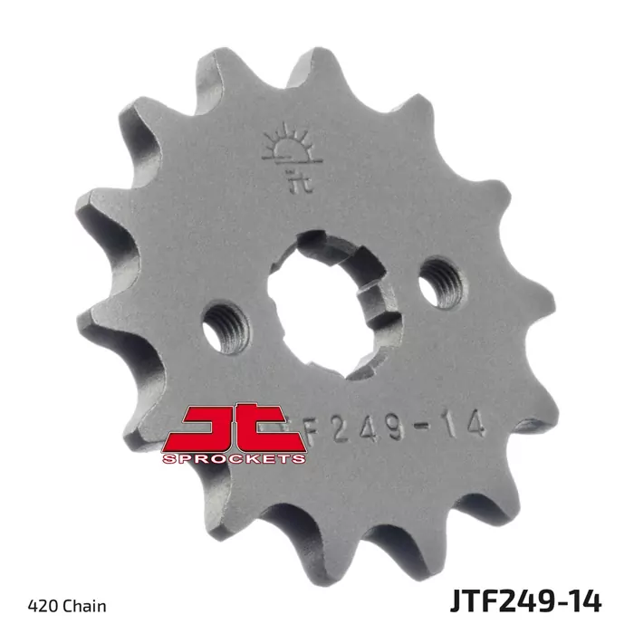 Ritzel 14Z  |  420 Grobverz. 4 Innen Ø 14/17