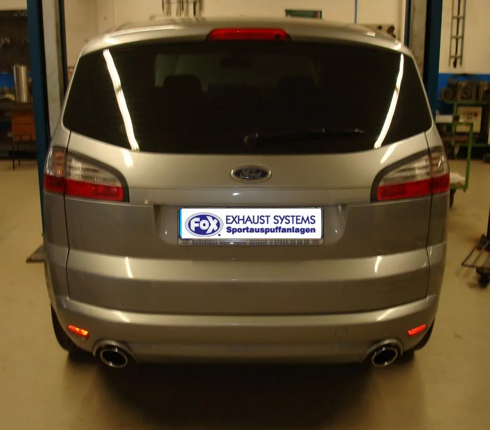 Ford S-Max  Endschalldämpfer rechts/links - 115x85 Typ 38 rechts/links